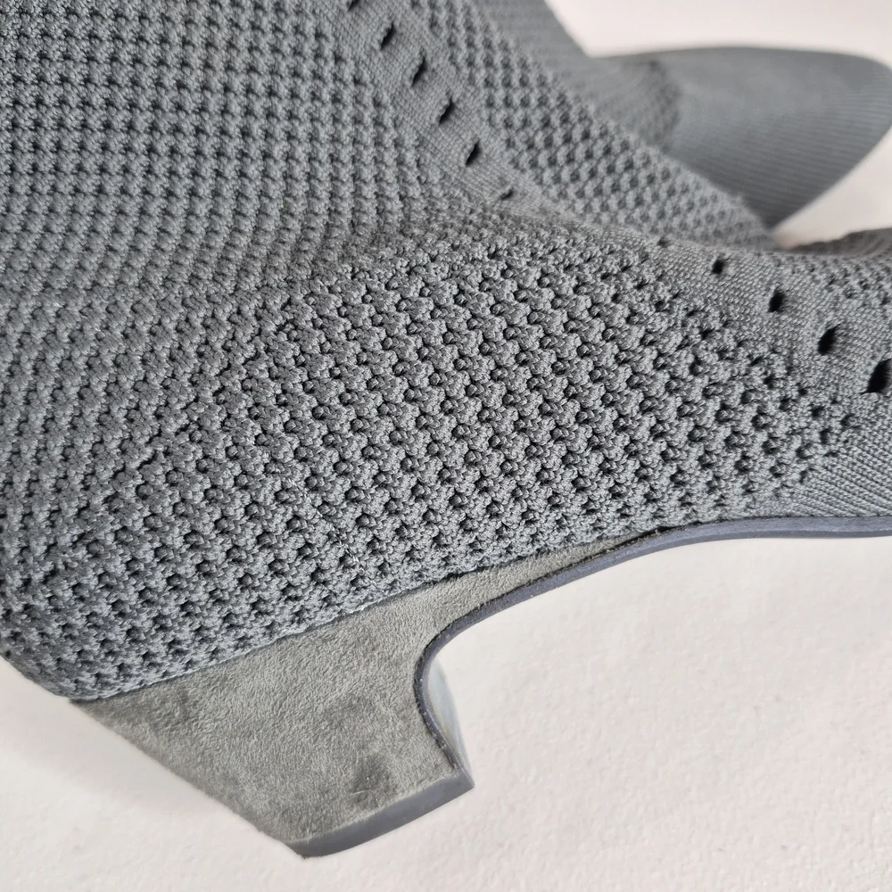 Eileen Fisher Purl Knit Sock Booties - Size 9